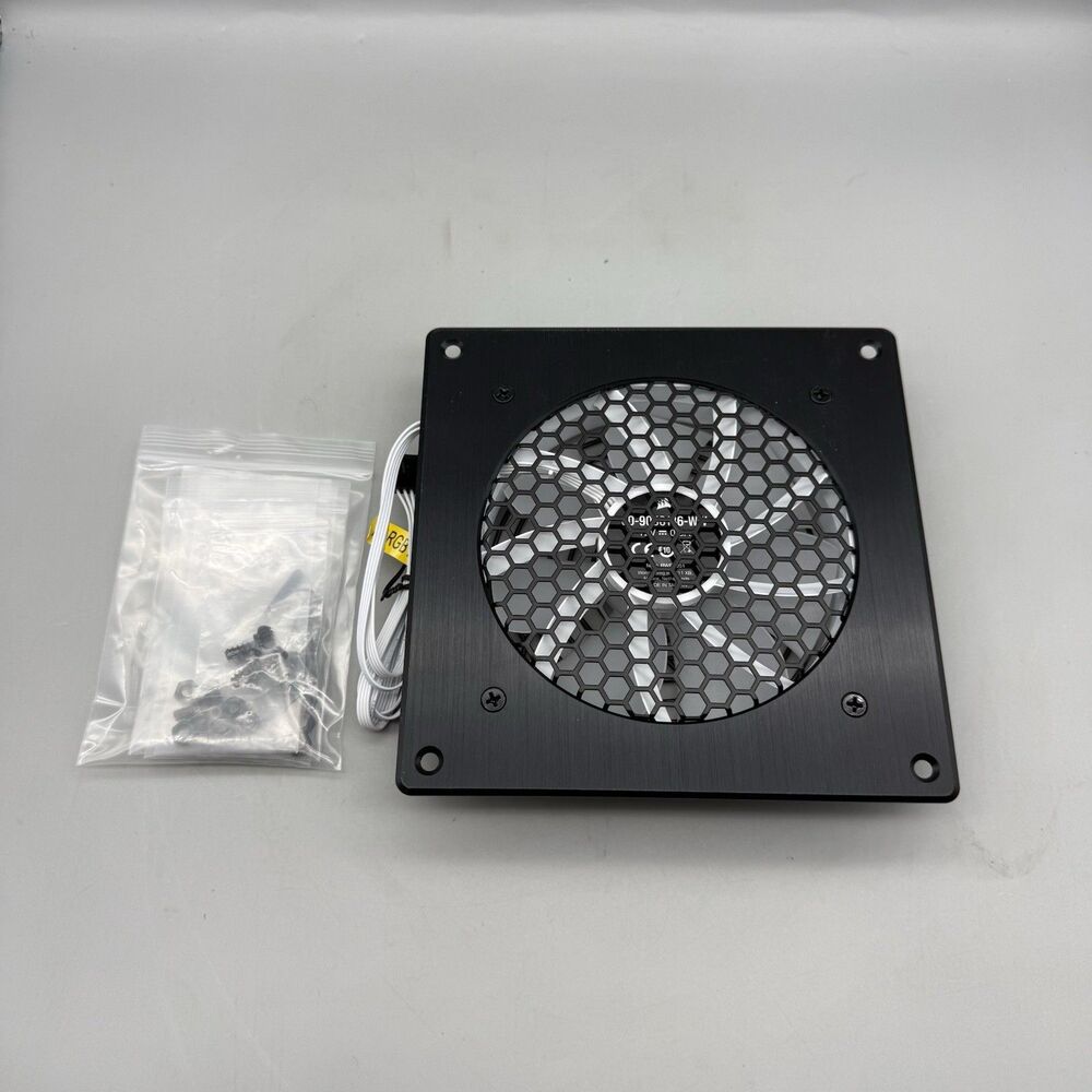 Corsair RGB PC Case Fan 120MM RWF0051 & ai-fmf120a Ventilation Grill